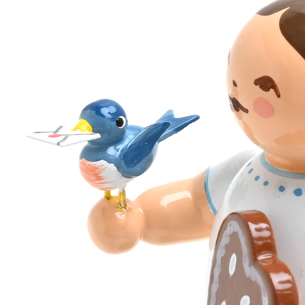 Wendt & Kuhn ヴェント & キューン木製人形 手紙を受け取る天使｜北欧雑貨