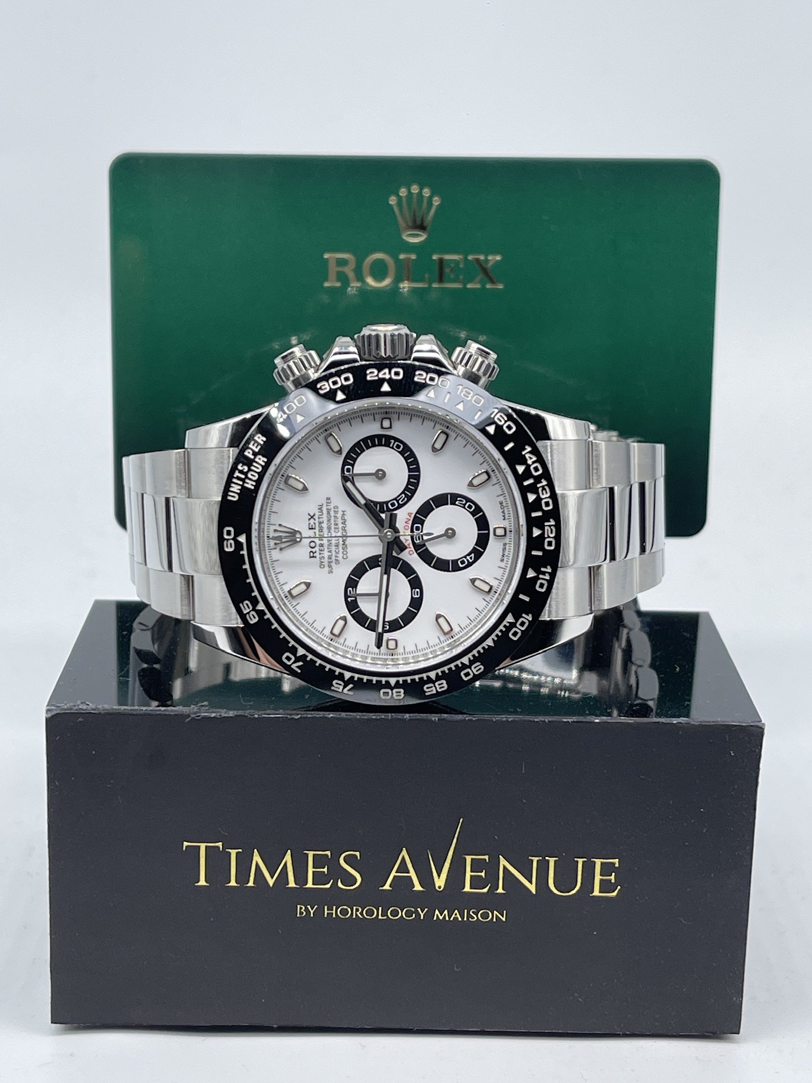 Daytona 116500LN White Panda | Times Avenue by Horology Maison