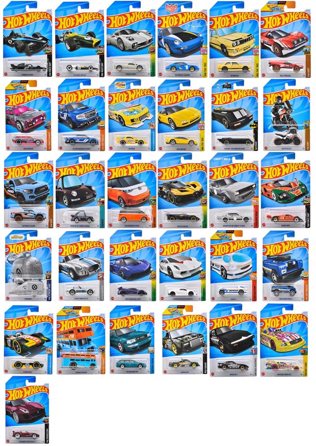 ホットウィールの2024年11月発売分が発表！ホリデー前の静けさ