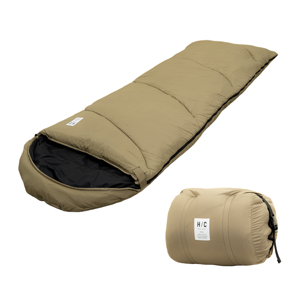 HOTEL CAMPS｜ホット スリーピングバッグ｜人工ダウンシュラフ(寝袋