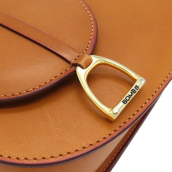 ソメス SOMES ドレッサージュ サドルショルダーS ブラウン 牛革 2WAY