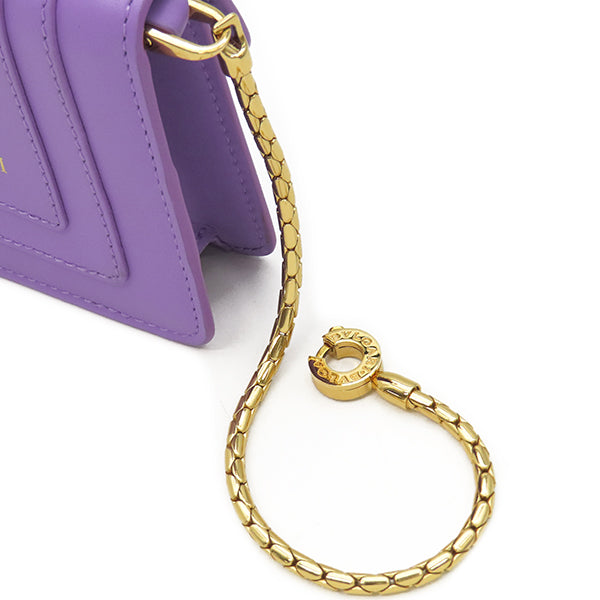 ブルガリ BVLGARI セルペンティ フォーエバー バッグチャーム パープル