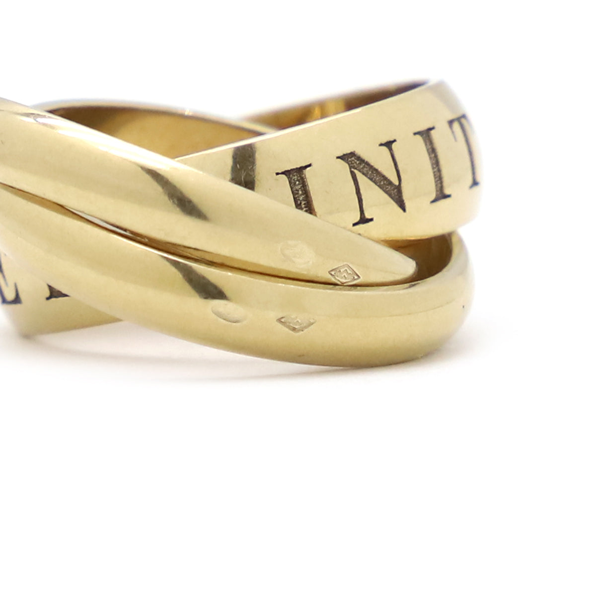 カルティエ Cartier トリニティ 1998年クリスマス限定 ホワイト