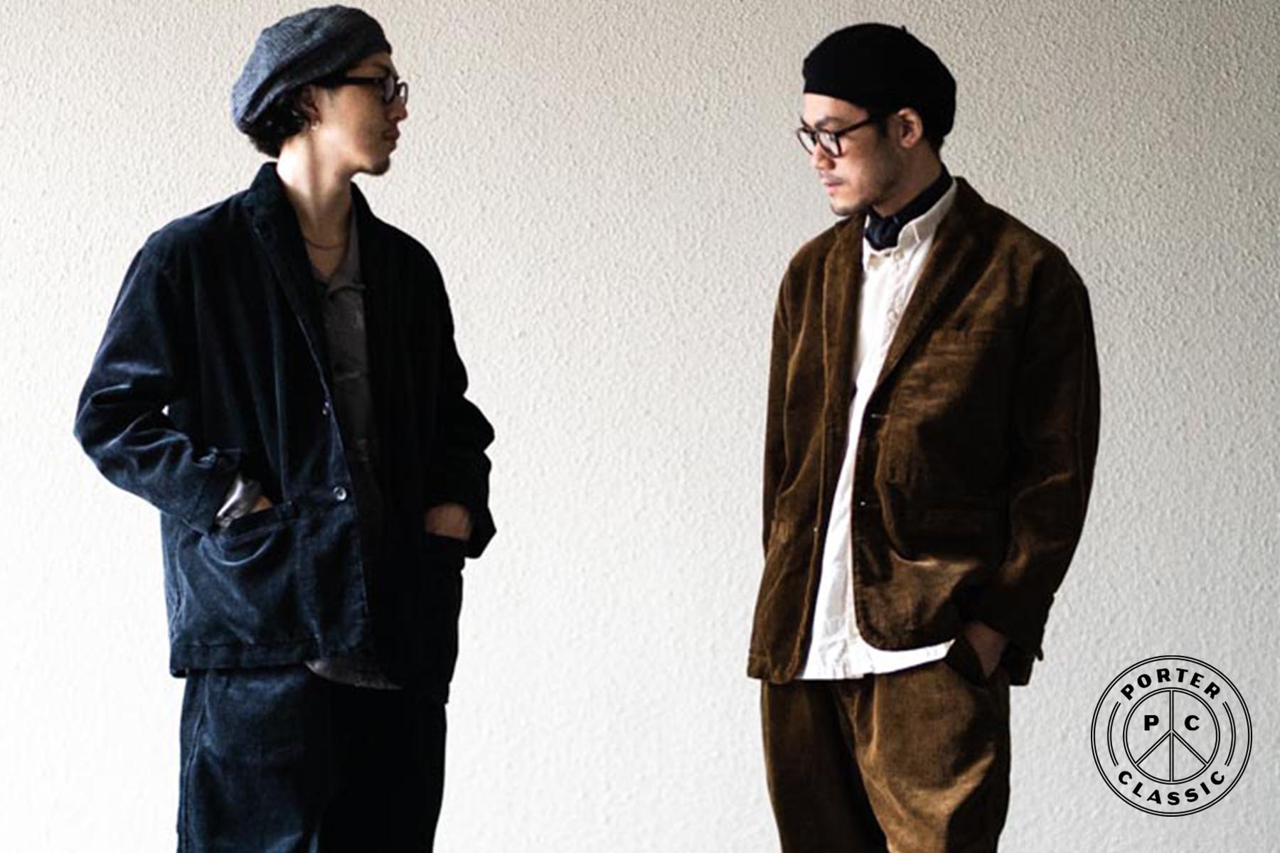 ポータークラシックの「コーデュロイ」と「チノ」シリーズ【YouTube