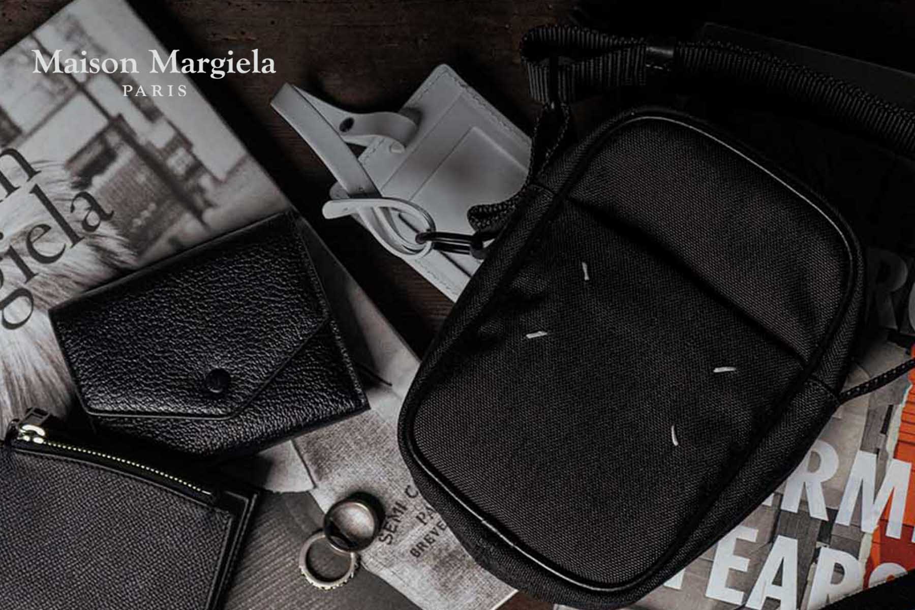 メゾンマルジェラのアイコン ミニカメラバッグ | HUES 福岡セレクト