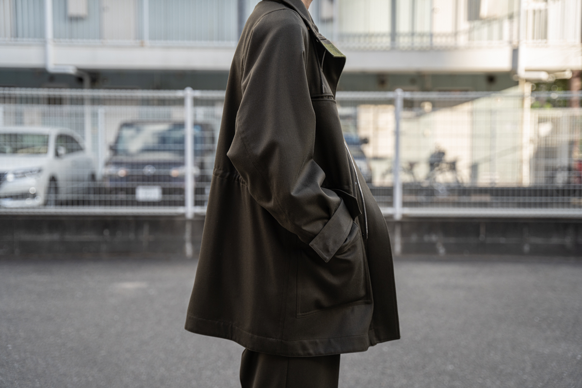 イレニサのジップコートwithライナー | HUES 福岡セレクトショップ