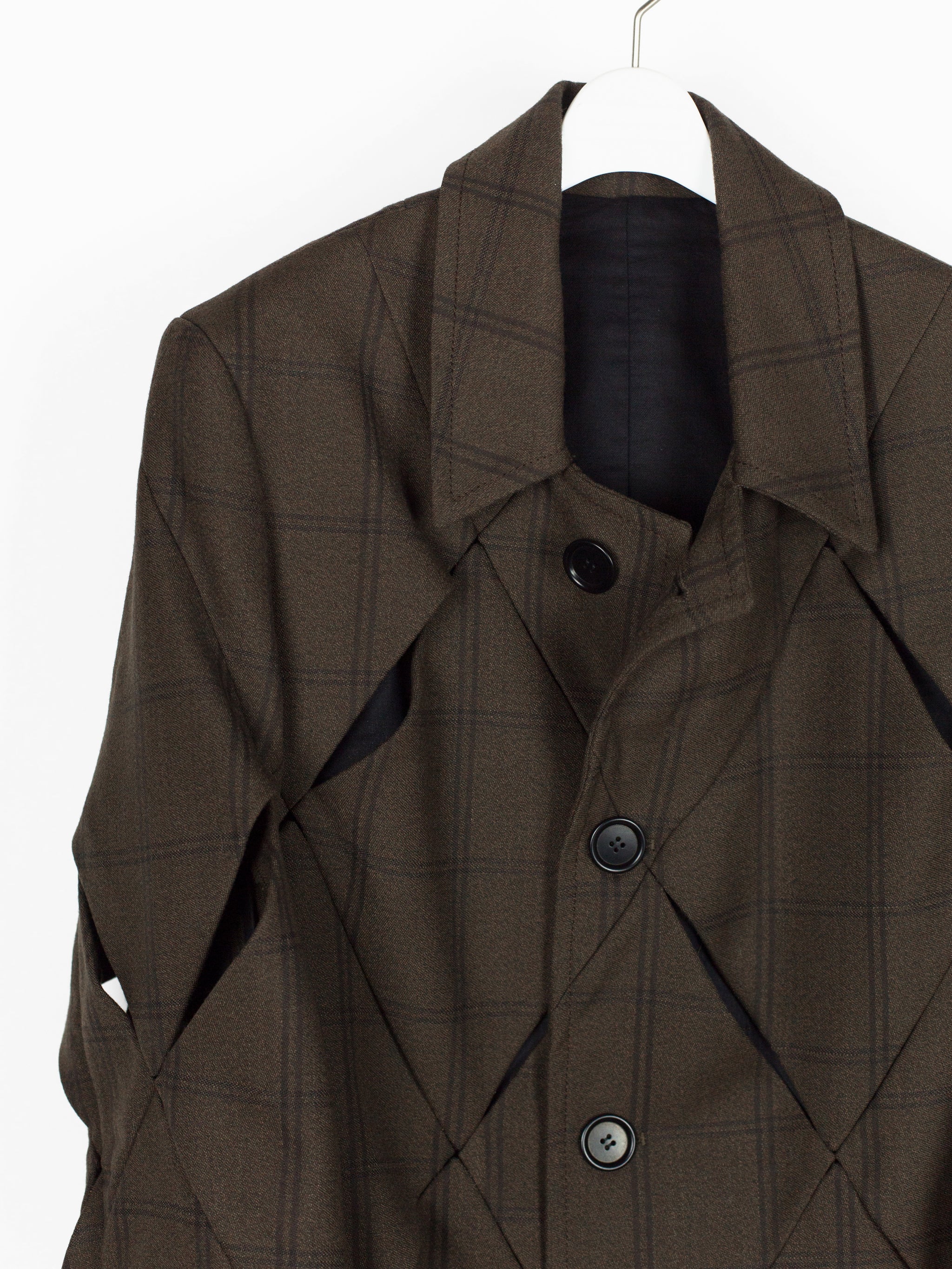 Stefan Cooke AW18 Lozenge Coat – HUIBEN