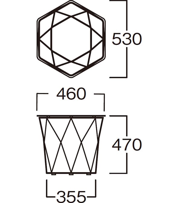 MYT0385BLA｜アビタスタイルのガラステーブル