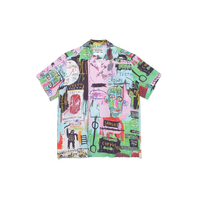 Jean-Michel Basquiat WACKO MARIA Hawaiian Shirt | Drops | Hypebeast