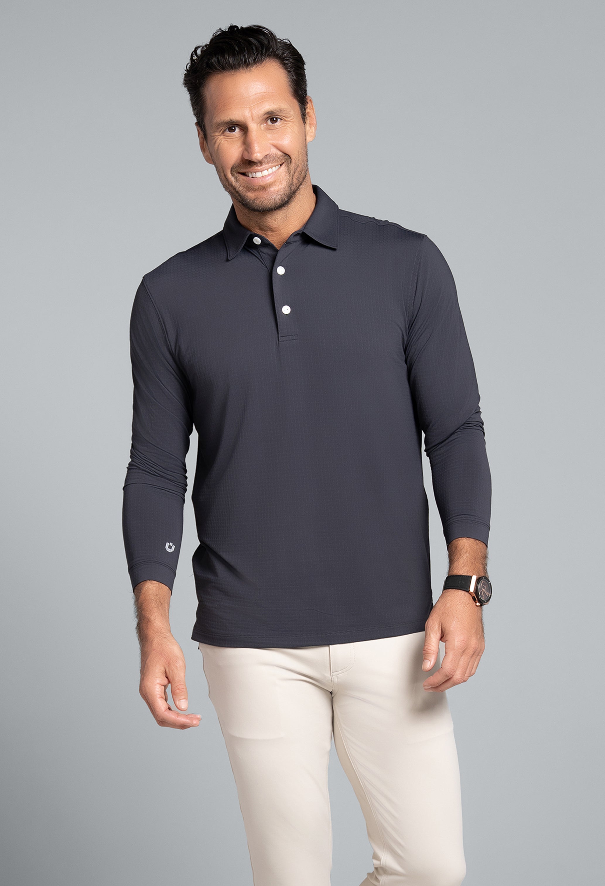 Long Sleeve Polo - 95199 (Modern Fit) | IBKÜL