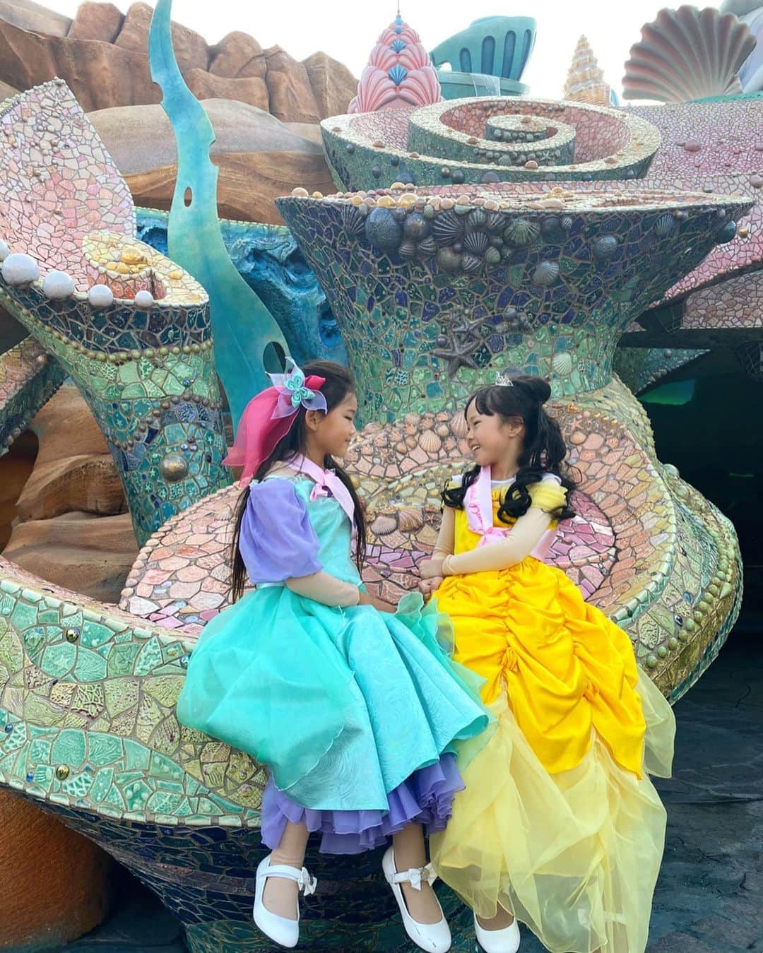 美品】ビビディバビディブティック☆アリエルドレス☆130cm