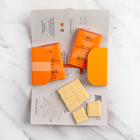 igourmet - Cayenne Veracruz Orange in White Chocolate