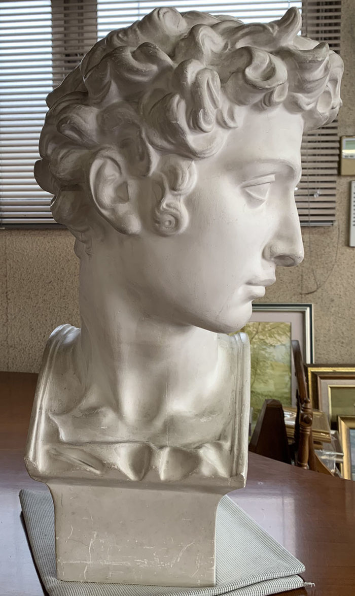 石膏物語】ジュリアーノ・デ・メディチ胸像 ミケランジェロ作 本人とは