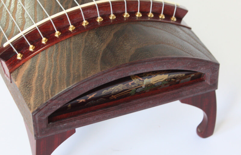 十七絃 くり甲 舞台用 箏 十七絃くり甲舞台用箏