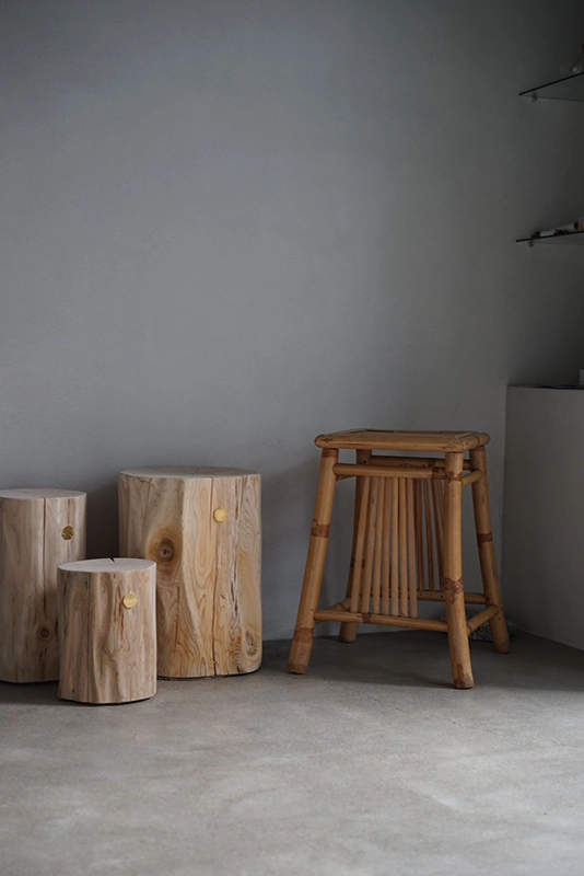 Cul de Sac – JAPON 青森ヒバ（カルデサック ） - 丸太スツール