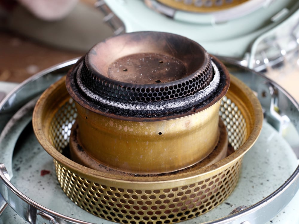 アラジン ストーブを空焚き その後のメンテ」 - kanayon.mさんの