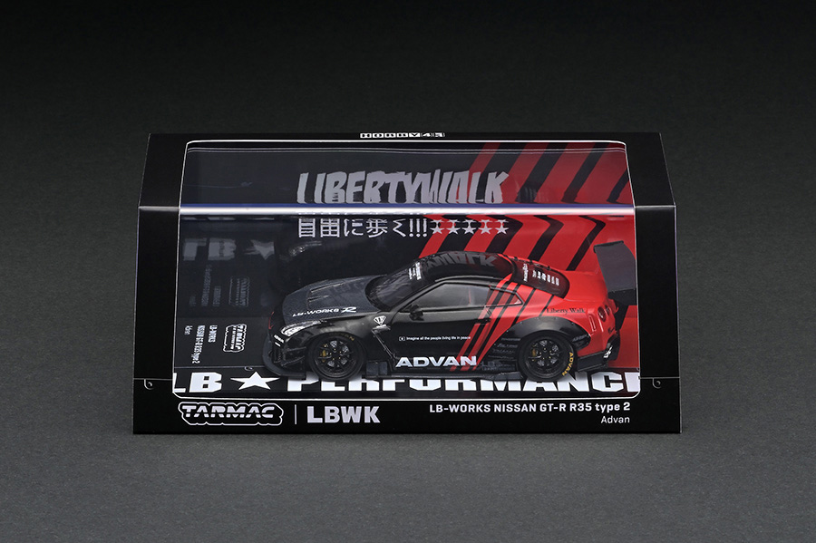 T43-019-ADV 1/43 LB-WORKS NISSAN GT-R R35 type 2 Advan | LINE UP