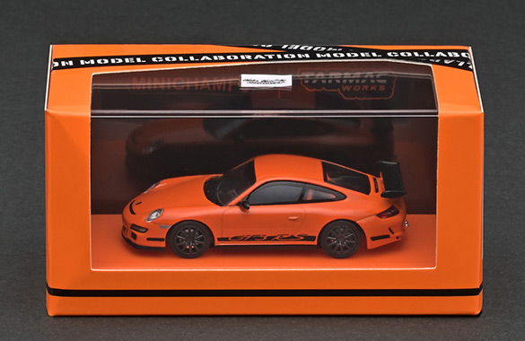 T64MC-001-OR 1/64 Porsche 911 GT3 RS (997) Orange | LINE UP