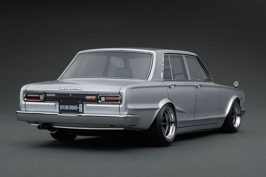 IG0749 1/18 Nissan Skyline 2000 GT-R (PGC10) Silver | LINE UP
