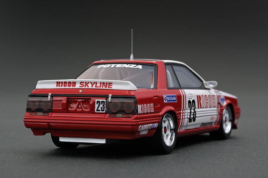 IG0125 1/43 RICOH Nissan Skyline (#23) 1987 WTC | LINE UP