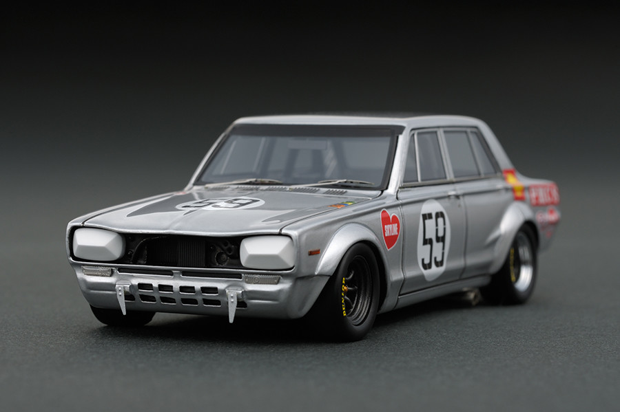IG0175 1/43 Nissan Skyline 2000 GT-R (PGC10) (#59) 1970 JAF Grand