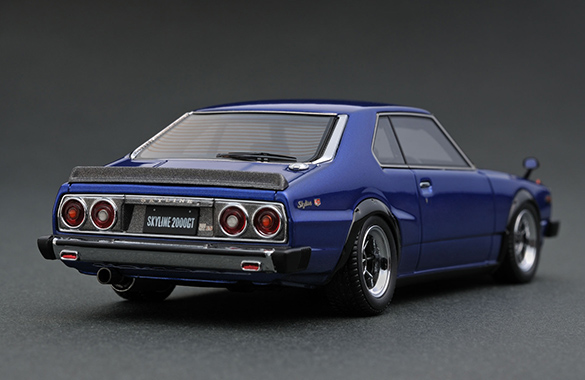 IG0308 1/43 Skyline 2000 GT-ES (C210) Blue | LINE UP | ignition