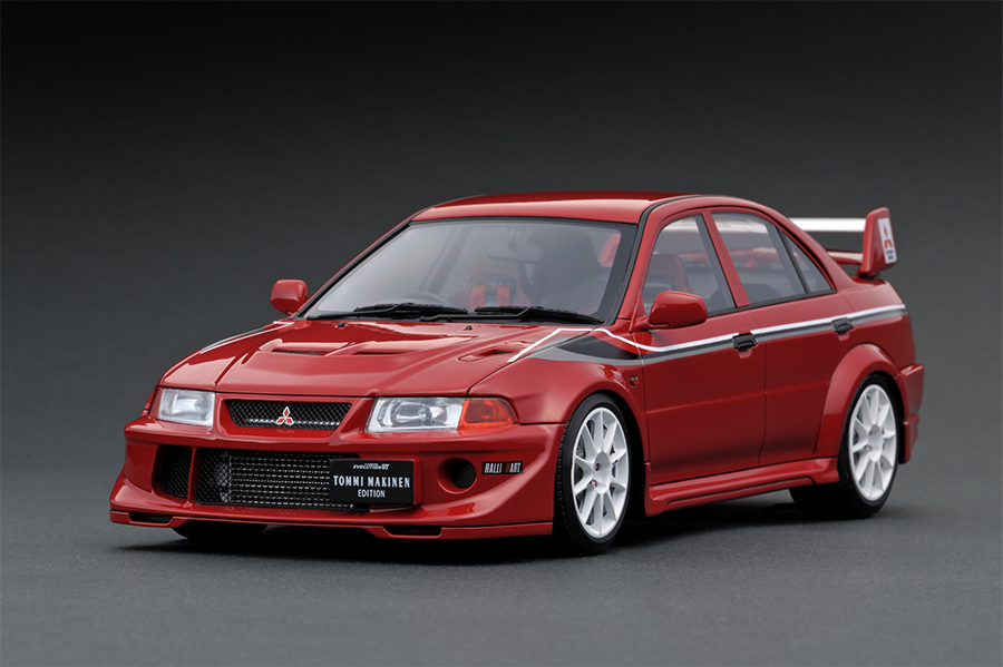 IG1550 1/18 Mitsubishi Lancer Evolution VI GSR T.M.E (CP9A) Red