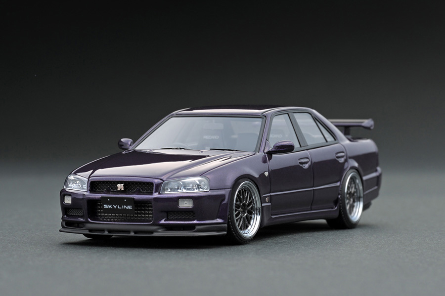 IG1619 1/43 Nissan Skyline 25GT Turbo (ER34) Midnight Purple III