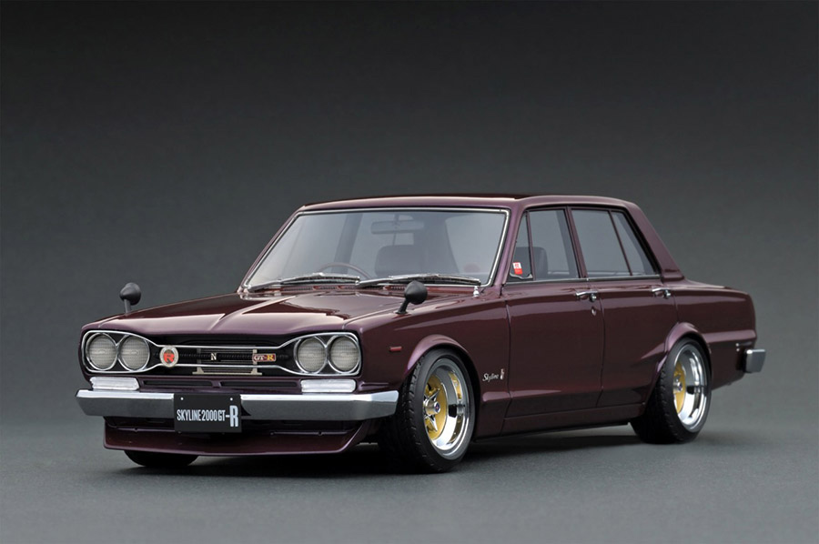 IG1785 1/18 Nissan Skyline 2000 GT-R (PGC10) Purple | LINE UP