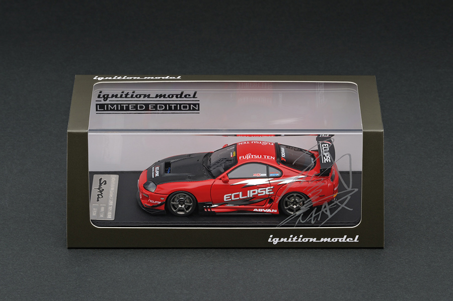 IG1977 1/43 Toyota Supra (JZA80) RZ ORIDO-STREET Ver.2 Red | LINE
