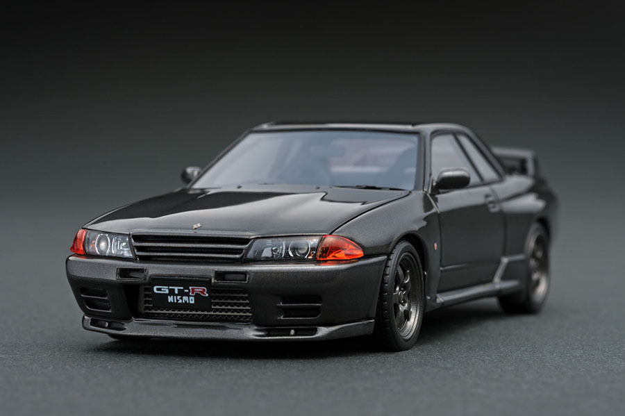 IG1281 1/43 Nissan Skyline GT-R Nismo (R32) Gun Gray Metallic