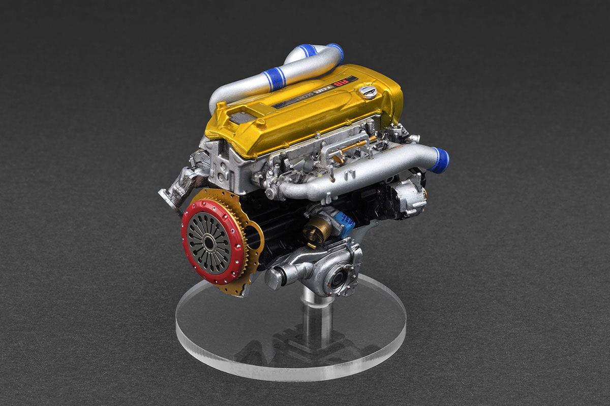 IG3799 1/18 TOP SECRET 34GT-R (BNR34) Gold With Engine | LINE UP