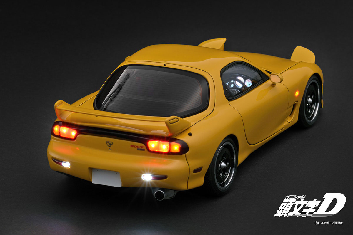 IG3940 1/18 INITIAL D Mazda RX-7 Mazda Speed A-spec(FD3S) Yellow