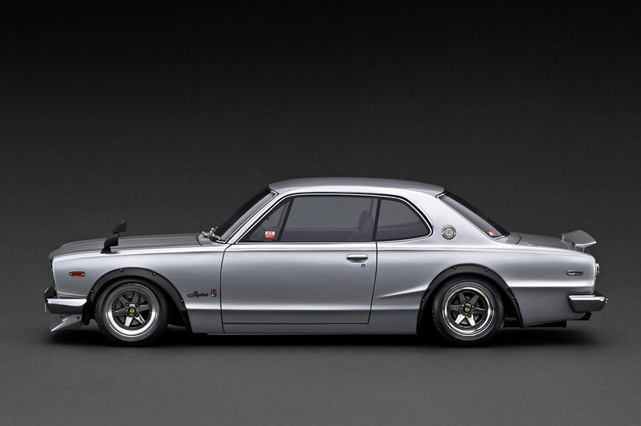 IG3234 1/18 Nissan Skyline 2000 GT-R (KPGC10) Silver 10th