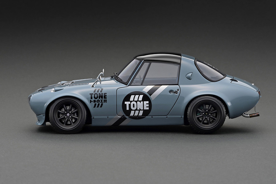 IG3291 1/18 Toyota Sports 800 NOB Hachi 2023 TAS Ver Light Gray