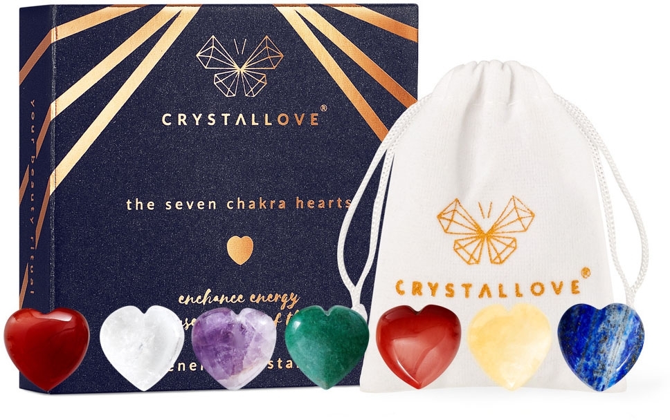 Crystallove Chakra Energy Stone Set - 天然チャクラエネルギー