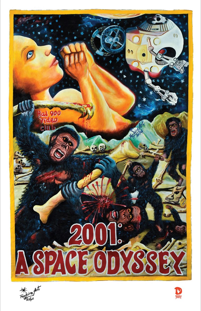 Gorgeous Hand-Painted Movie Posters by Ghanian Artists Give Iconic