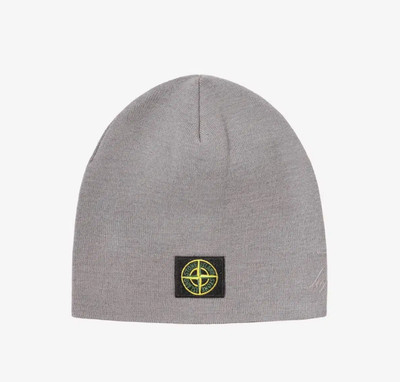 Supreme x Stone Island Reflective Beanie Grey 7925N01SA | eBay