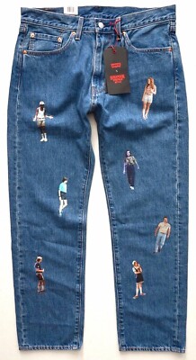 Levi's Levis x Stranger Things Nwt 505 Regular Fit Mikey Stone