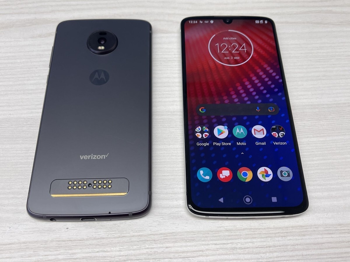 Motorola Moto Z4 XT1980-4 128GB 48MP 4G Unlocked Gobal Smartphone