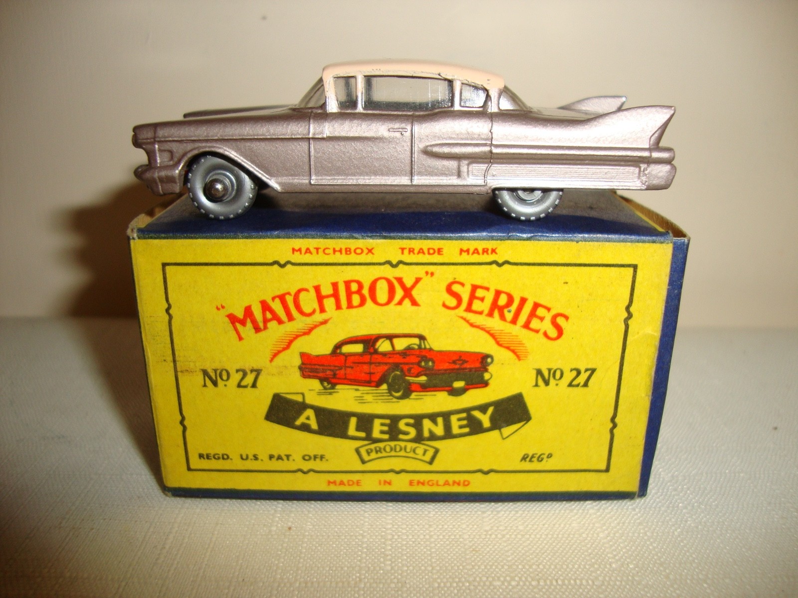 Matchbox 27c, Cadillac 60 Special - Free Price Guide & Review