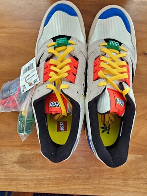 Brand New Adidas ZX 8000 LEGO Limited Edition Shoes Men's Size 10