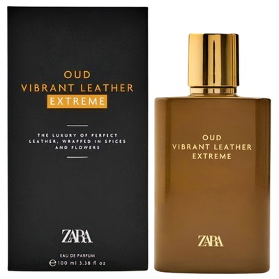 Zara Oud Vibrant Leather Extreme Perfume for Men EDP 100ml (3.38
