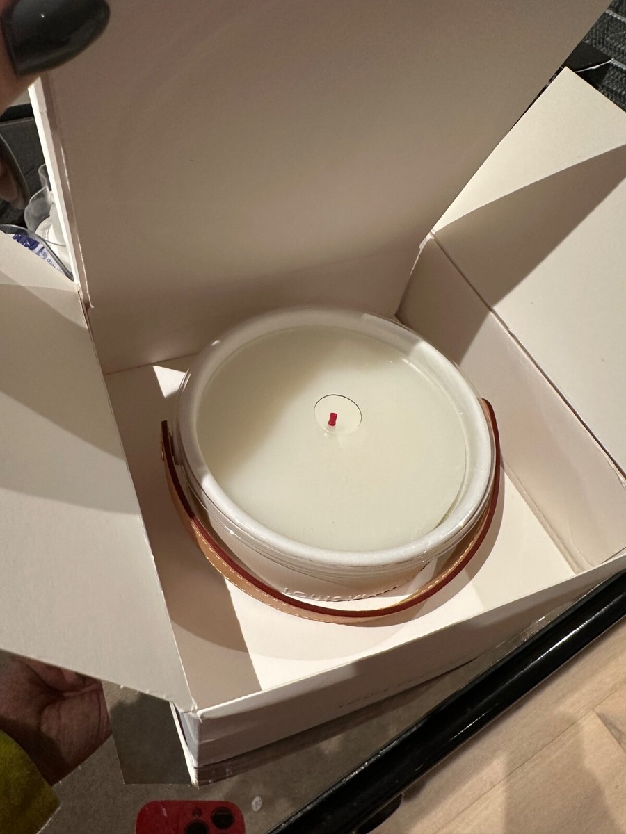 NIB AUTH LOUIS VUITTON L'AIR DU JARDIN FRAGRANCE CANDLE | eBay
