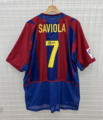 レア】RARE Barcelona #7 Javier Saviola レア】RARE Barcelona #7