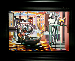 貴重一点物マークコスタビMARK KOSTABI 和紙に直筆デッサン1986 貴重