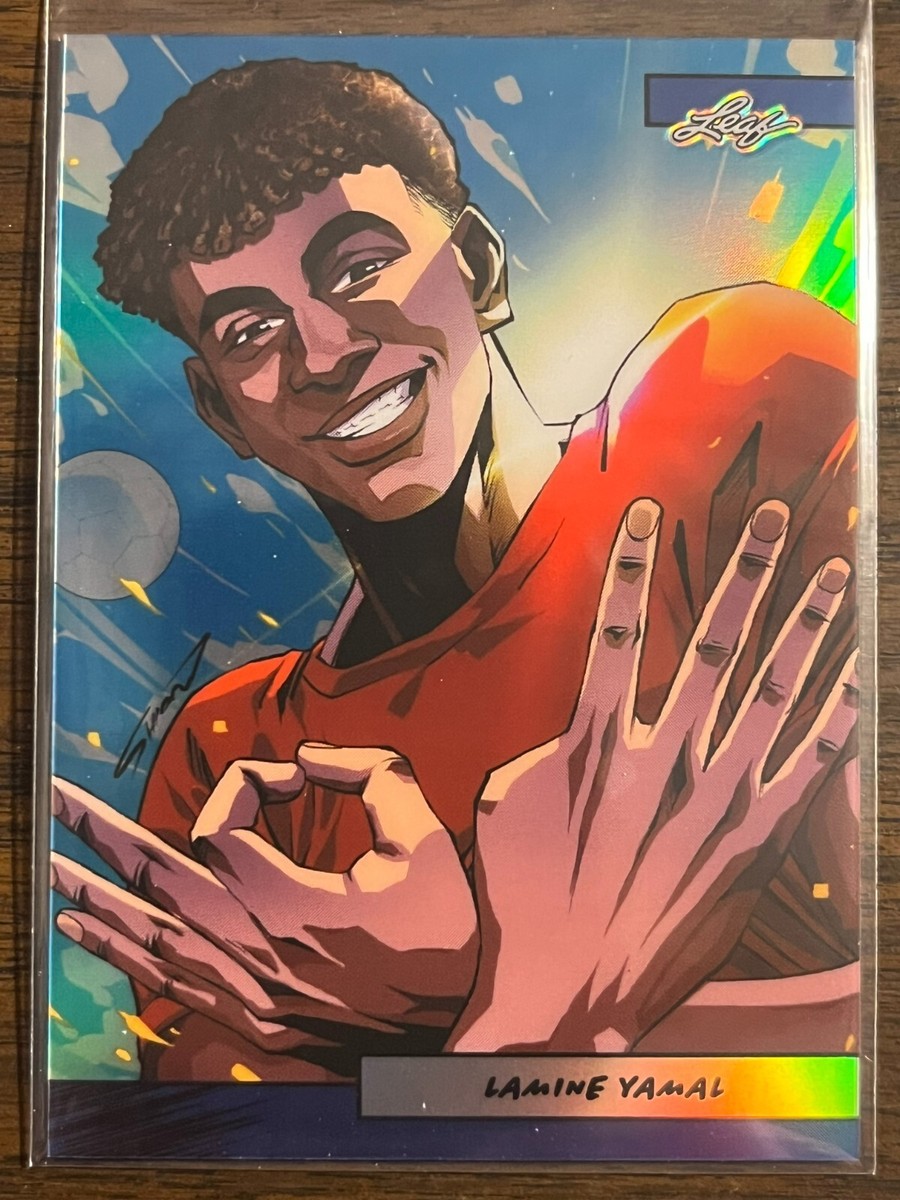 2024 Leaf Anime Nation Series 2 - Lamine Yamal #AN2B-36 Blue /75