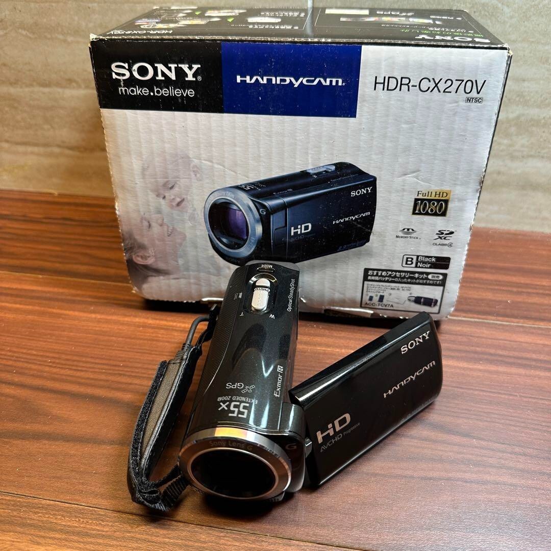 SONY HDR-CX270V Handycam 32GB Digital Video Camera AC100V for sale