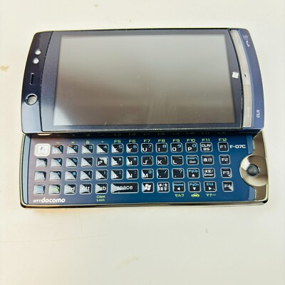 FUJTISU F-07C LOOX WINDOWS 7 SYMBIAN PHONE UNLOCKED DOCOMO