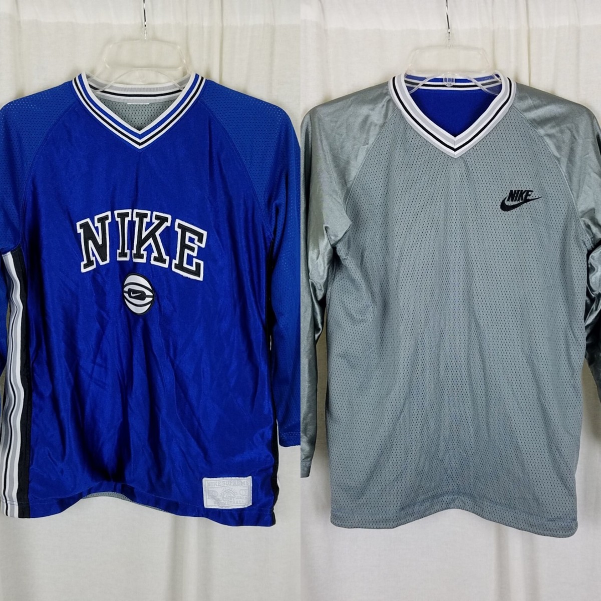 Vintage Nike Supreme Basketball Mesh Reversible Long Sleeve Jersey